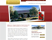 Tablet Screenshot of magnermaloney.com